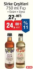 FIÇI SİRKE ÇEŞİTLERİ 750 ML fiyat ve kampanya bilgisi